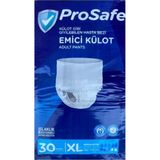 Prosafe XL Beden Yetişkin Emici Külot Hasta Bezi 30 Adet Külot Gibi Giyilebilir Konfor
