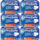 Prosafe Yetişkin Bel Bantlı Tekstil Yüzey L Büyük Boy 180 Adet Hasta Bezi