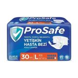 Prosafe Yetişkin Bel Bantlı Tekstil Yüzey L Büyük Boy 30 Adet Hasta Bezi