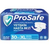 Prosafe Yetişkin Hasta Bezi XL 30 Adet Belbantlı Özellikli Tekstil Yüzeyli - L - XL