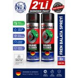 ProSaüber Pro Saüber Fren Balata Spreyi 500 ml x 2 Adet – Balata Disk Temizleyici, Yağ ve Kir Sökücü, Hızlı Buharlaşan Brake Cleaner