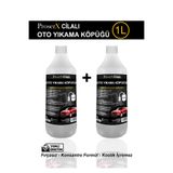 proserx Cilalı Oto Yıkama Köpüğü 1L Fırçasız 2 Adet - Konsantre Formül - Kostik İçermez (1L->100L)
