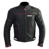 Prosev 18609 Hörgüçlü 4 Mevsim Siyah Kırmızı Motosiklet Montu