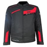 Prosev 5305 Kısa Mont 4 Mevsım Sıyah-Kırmızı