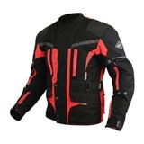 Prosev 7152 Uzun Kırmızı Motosiklet Mont - 5XL