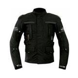 PROSEV 7152 UZUN SİYAH MOTOSİKLET MONT