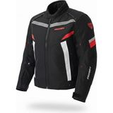 Prosev CE2150 4 Mevsim Motosiklet Montu Siyah-Kırmızı Motorcu Mont - Çok Renkli