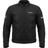 Prosev Dacron Yazlık Fılelı Motosiklet Montu (Black)