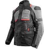 Prosev Nf 2500 4 Mevsim Motosiklet Montu Kırmızı/Gri Airbag Korumalı Polyester ile Yüksek Güvenlik - Siyah