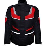 Prosev Uzun Mont CE2203 - XL - Siyah - Kırmızı
