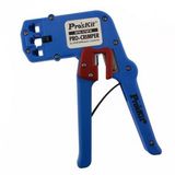 Proskit 8Pk-376Fn 4P 6P 8P / Rj9 Rj11 Rj12 Rj45 Plug Konnektör Kablo Sıkma Pensesi