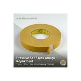 PROSSİVE 5167 Çok Amaçlı Çift Taraflı Köpük Bant 15mm x 15mt