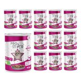 Prostar Yetişkin Kedi Biftekli ve Jöleli Konserve Mama 400 Gr x 12 adet