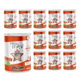 Prostar Yetişkin Kedi Tavuklu ve Jöleli Konserve Mama 400 Gr x 12 adet