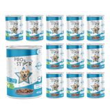 Prostar Yetişkin Köpek Balıklı ve Jöleli Konserve Mama 400 Gr x 12 adet