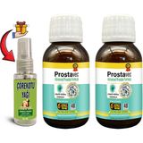 Prostavec 2 Kutu Erkeklere Özel Likit Formül 50 M Şurup + Çörek Otu Masaj Yağı 30 ml - 2 Adet