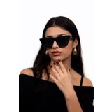 PROTCO Kadın Cat Eye Köşeli Güneş Gözlüğü UV400
