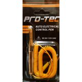 PROTEC Oto Kontrol Kalemi 6-12-24v Spiral Kablolu