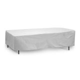 Protective Covers Hava Koşullarına Dayanıklı Masa Örtüsü, 80 inç x 84 inç, Oval/Dikdörtgen Masa, Gri - 1155