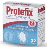 Protefix Diş Protezleri İçin Temizleyici Tablet, 32 Tablet, 2 Adet