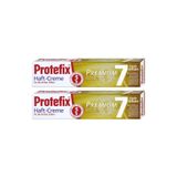 Protefix Premium Protez Yapıştırıcı Krem 47 g – 7 Etkili Güçlü Tutuş, Uzun Süreli Etki 2 Adet