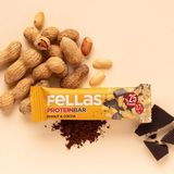 Protein Bar, Yer Fıstıklı ve Kakaolu, 32GR x 12 Adet (2 Paketi)