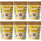Protein Topu - Yer Fıstığı Ezmeli 90GR x 6 Paket Ilave Şekersiz, Vegan, Glütensiz, Yüksek Protein