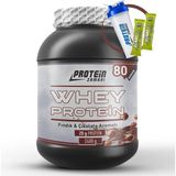 Protein Zamanı Whey Protein Tozu 2400 gr 80 Servis Fındık & Çikolata Aromalı Yüksek Protein İçeriği - Fındıklı Çikolata