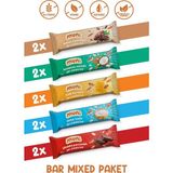 Proteinli Vegan Yer Fıstığı Bar Sağlıklı Atıştırmalık Paketi 40 Gr*10 Adet - 0,5 kg - Genel