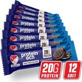 Proteinocean Protein Bar - Cookie & Cream 50G x 12 Adet
