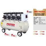 Proter 220 Lt 6 Hp Sessiz&yağsız Hava Kompresörü
