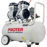 Proter 50 Lt Sessiz & Yağsız Hava Kompresörü 8 Bar Basınç ve 1,47 hp Motor Gücü ile Yüksek Performans