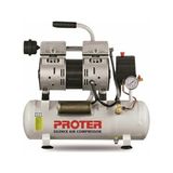 Proter 9 Lt. Sessiz Kompresör 0,68 Hp 8 Bar Basınç ve Yağsız Özellikleri ile Hızlı Hava Hacmi