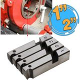 Proter Metal Diş Açıcı Proter Pafta Tarak 4'lü Set Yedek Diş Açma Tarağı 1" - 2" Freze Çelik