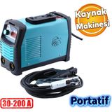 Proter Portatif Inverter Kaynak Makinası MMA200 Demir Metal Birleştirme Kaynak Makina 200 A Elektrot