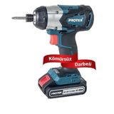 Proter PST 360 T 2 Ah Akülü Kömürsüz Darbeli Matkap