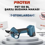 Proter PST130BL 20V Şarjlı Budama Makinası