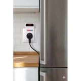 PROTEX-R Dijital Voltaj Koruyucu Priz - Ayarlanabilir Alt/Üst Limit (140V-280V), 16A Akım Korumalı Priz, 5 Sn / 3 Dakika Gecikme Seçenekli, LED Ekranlı Kombi, Buzdolabı ve TV Koruyucu (1)