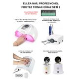 Protez Tırnak Cihaz Seti Strong B135 & Tırnak Toz Toplama & x26 Max UV 81 LED & Mini Sterilizatör