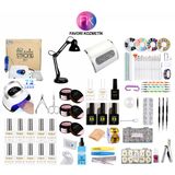 Protez Tırnak Full Seti Strong 210 Freze X21 Uv Led Opzia Builder Dubai Kalıcı Oje Seti