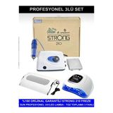 Protez Tırnak Kalıcı Oje Seti (Strong 210 Freze Makinesi + Uv Led Kurutucu + Toz Toplama)