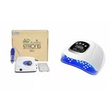 Protez Tırnak Kalıcı Oje Seti (Strong 210 Freze Makinesi + Uv Led Kurutucu)