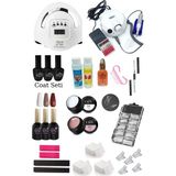 Protez Tırnak Pro Salon Tipi - Polygel Full Uygulama Seti