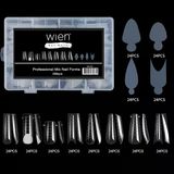 Protez Tırnak Üst Form Jel Polygel Acrygel - Akrijel Ve Polijel İçin Üst Form Şablon 288Li Wn-002