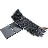 Proto Arc Protoarc XK01 Uzay Grisi Katlanabilir Türkçe Bluetooth Klavye (CP016848) - Siyah