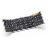 Protoarc Xk01 Sayısal Tuş Takımlı Katlanabilir Bluetooth Klavye Black Silver