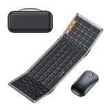 Protoarc Xkm01 Katlanabilir Klavye Ve Fare Black Gray