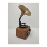 Proton Nostaljik Mini Bluetooth Radyo Gramafon Speaker