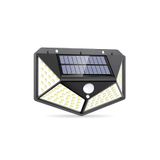 Protonust 100 Led Lamba Güneş Enerjili Solar Lamba, Hareket Sensörlü Kapı Bahçe Duvar Oda 3 Mod Aydınlatma