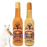 proud wave Köpek Oyuncağı 2 Adet Köpek Şişe Oyuncak Köpek Peluş Oyuncak Isırma Oyuncağı Büyük Boy